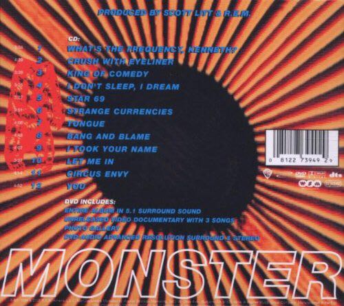 Monster - R.E.M. (CD) music collectible [Barcode 777499121621] - Main Image 2