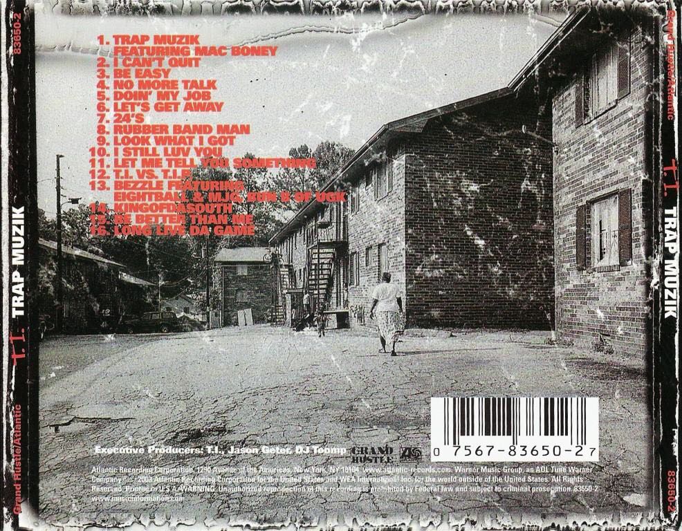 Trap Muzik - T.I. (CD - 68) music collectible [Barcode 075678365027] - Main Image 2