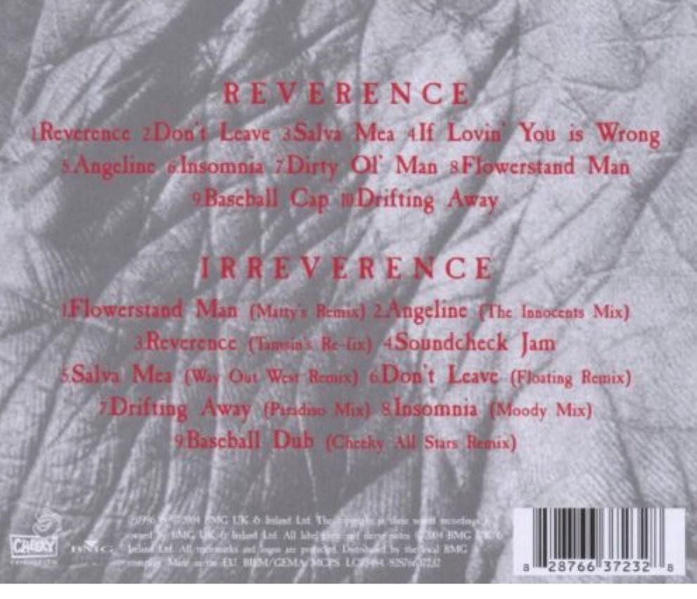 Reverence - Faithless (CD - 71) music collectible [Barcode 743218508523] - Main Image 2