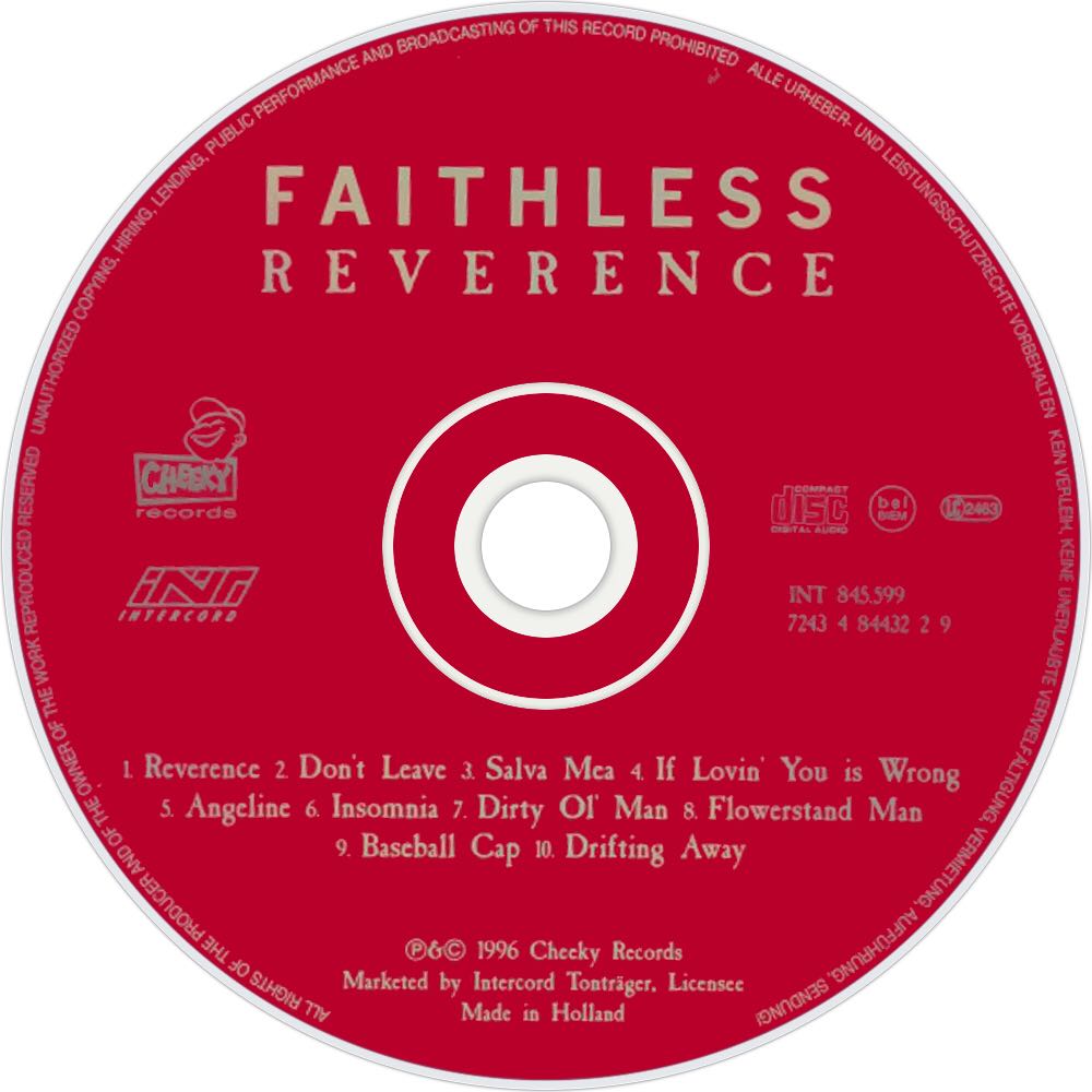 Reverence - Faithless (CD - 71) music collectible [Barcode 743218508523] - Main Image 4