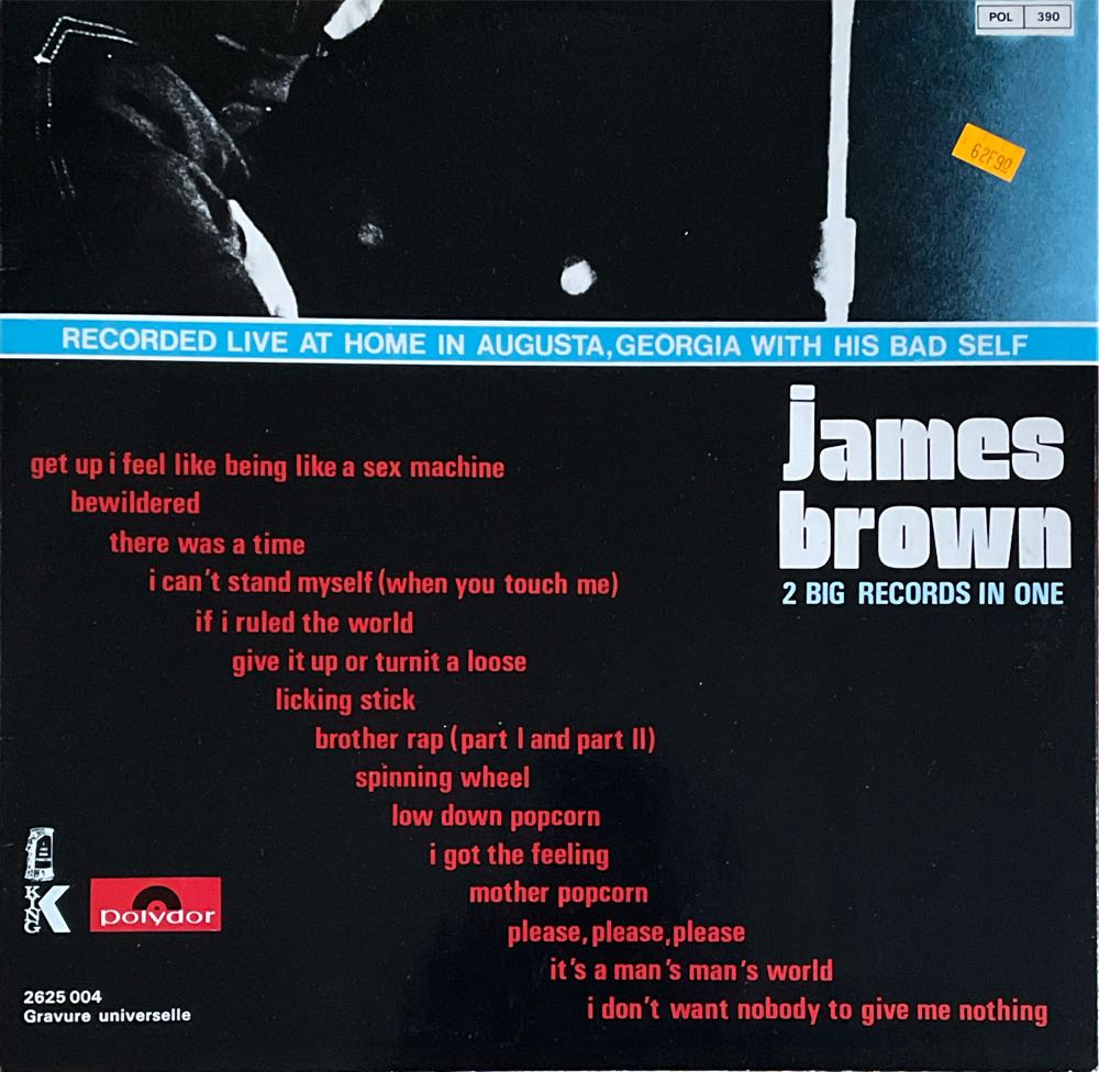 Sex Machine - Brown James (MiniDisc) music collectible - Main Image 2