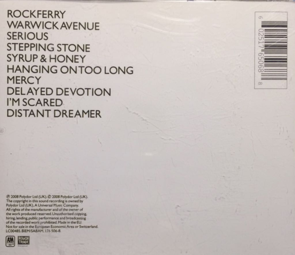 Rockferry - Duffy music collectible [Barcode 602517650688] - Main Image 2