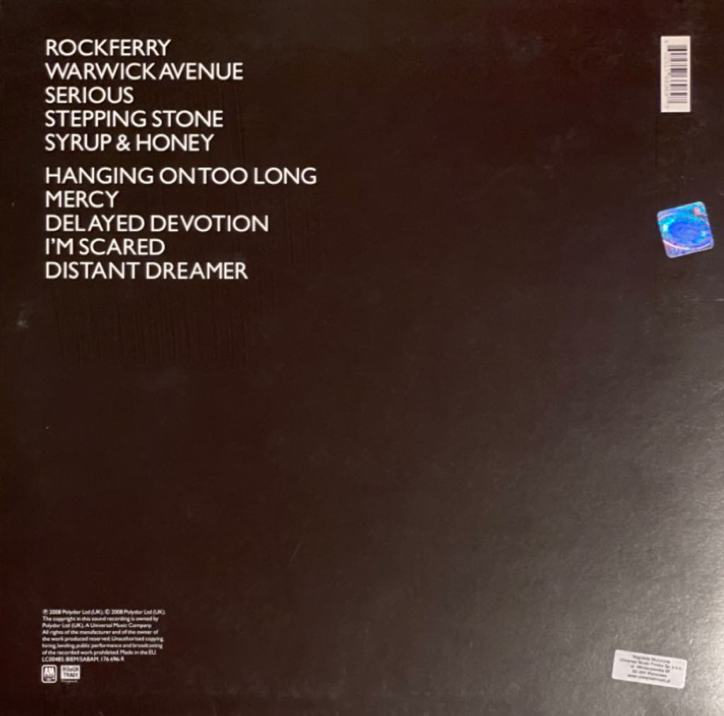 Rockferry - Duffy (12” - 37) music collectible [Barcode 602517669697] - Main Image 2