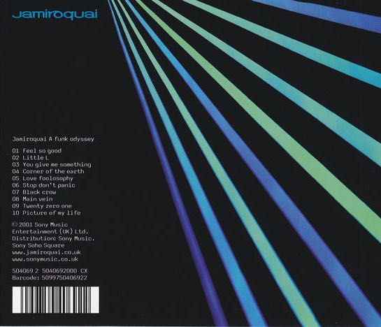 A Funk Odyssey - Jamiroquai (CD) music collectible [Barcode 9399700092127] - Main Image 2