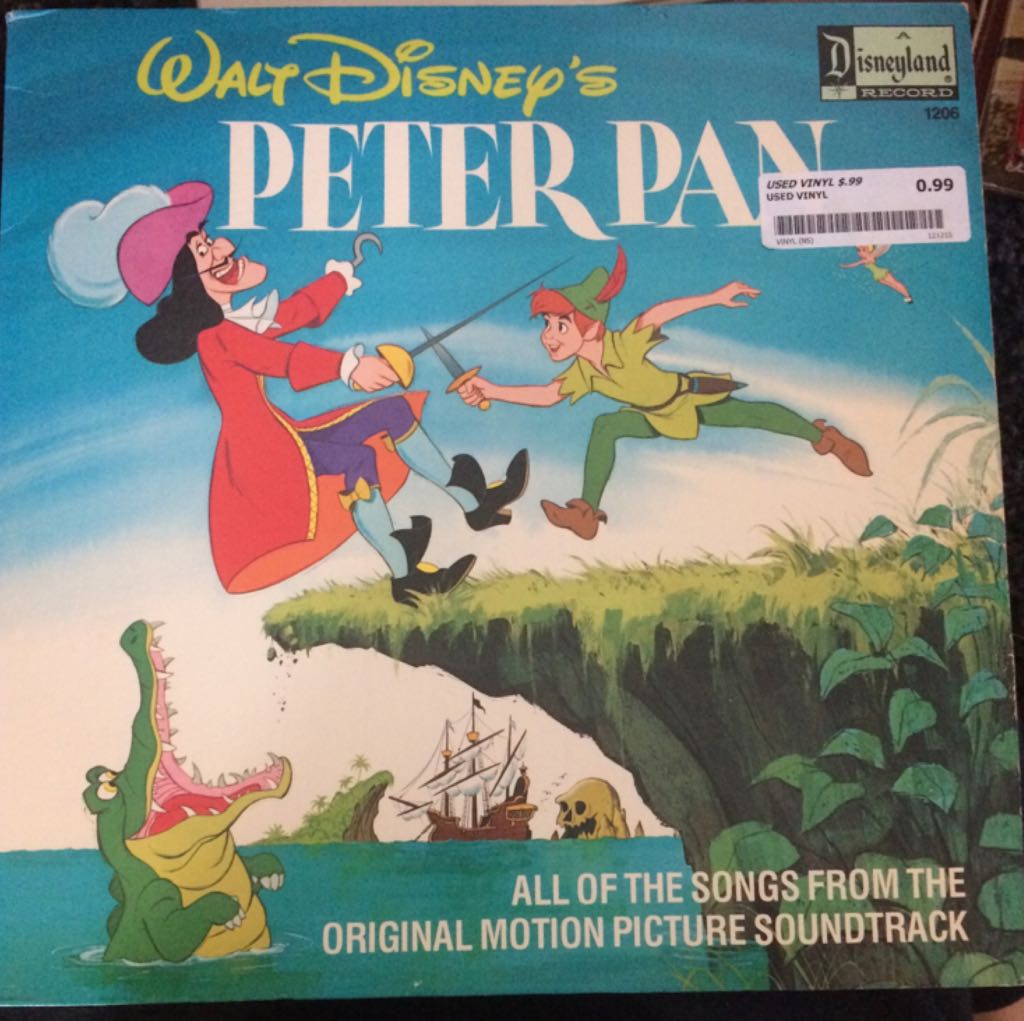 Peter Pan - Soundtrack - Soundtrack (12”) music collectible - Main Image 1