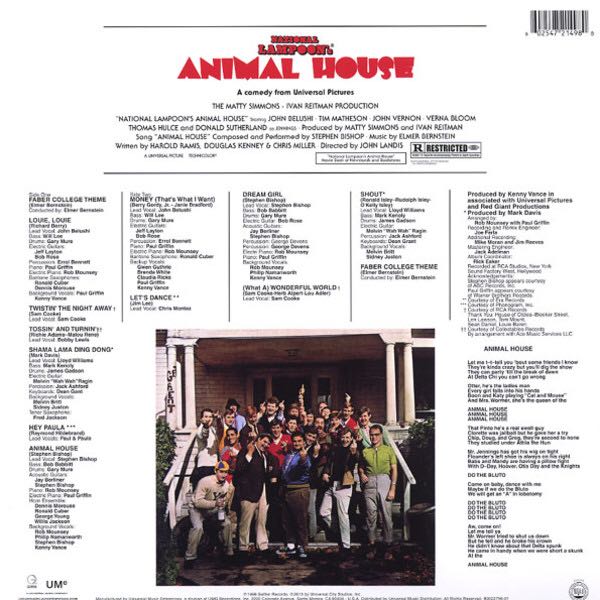 Animal House - Soundtrack (12”) music collectible - Main Image 2