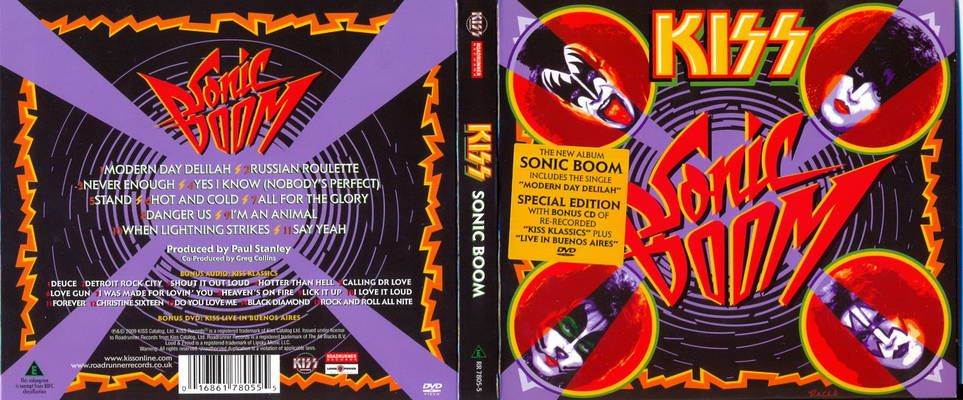 Sonic Boom - Kiss (CD - 43:07) music collectible [Barcode 852985002001] - Main Image 2