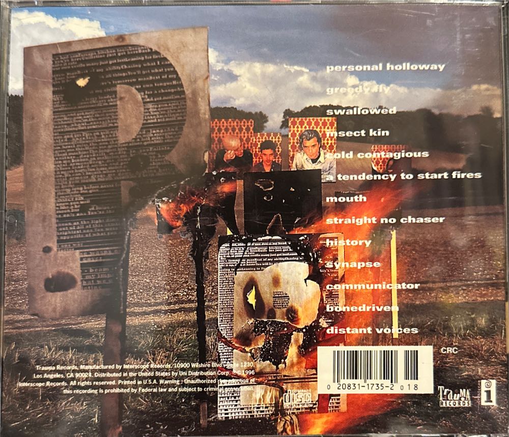 Razorblade Suitcase - Bush (CD - 62) music collectible [Barcode 020831173520] - Main Image 4