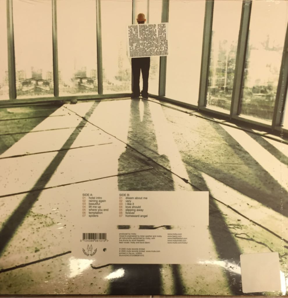 Hotel - Moby (CD) music collectible [Barcode 724386061010] - Main Image 2