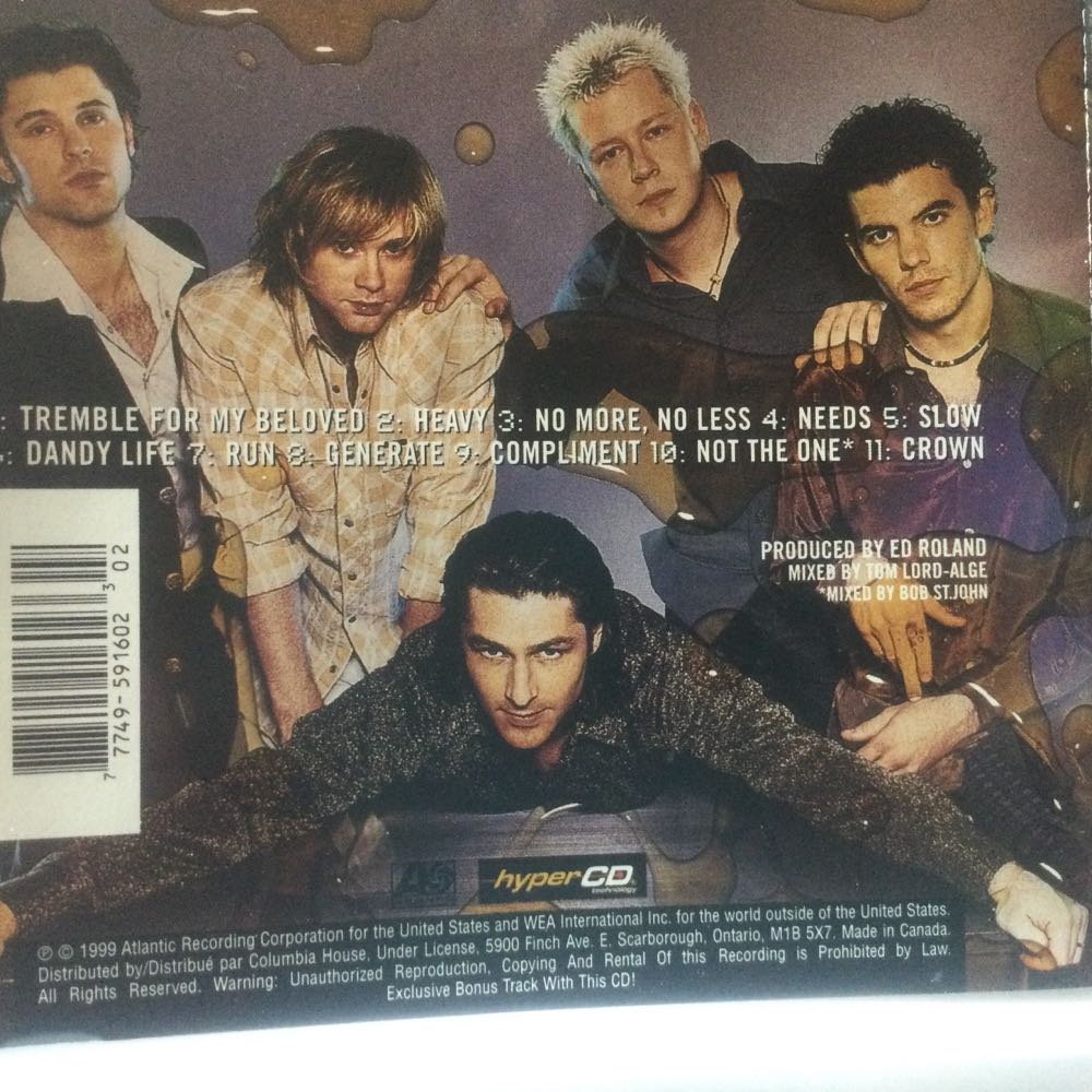 Dosage - Collective Soul (CD) music collectible [Barcode 777495916023] - Main Image 2