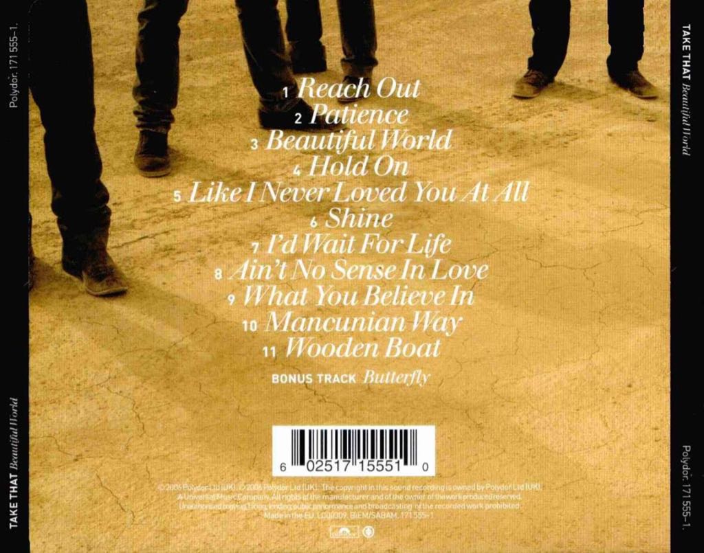Beautiful World - Take That (CD) music collectible [Barcode 602517155510] - Main Image 2