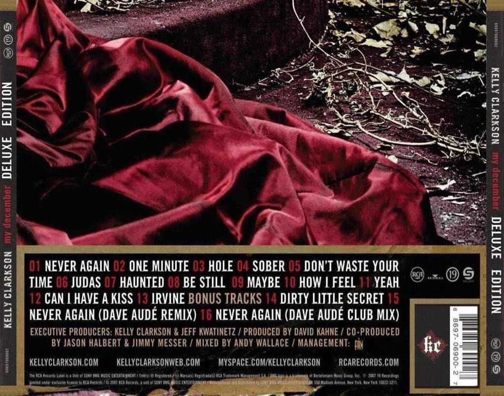 My December - Kelly Clarkson (CD) music collectible - Main Image 2