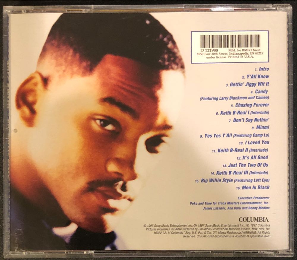 Big Willie Style - Will Smith (CD - 54) music collectible - Main Image 2