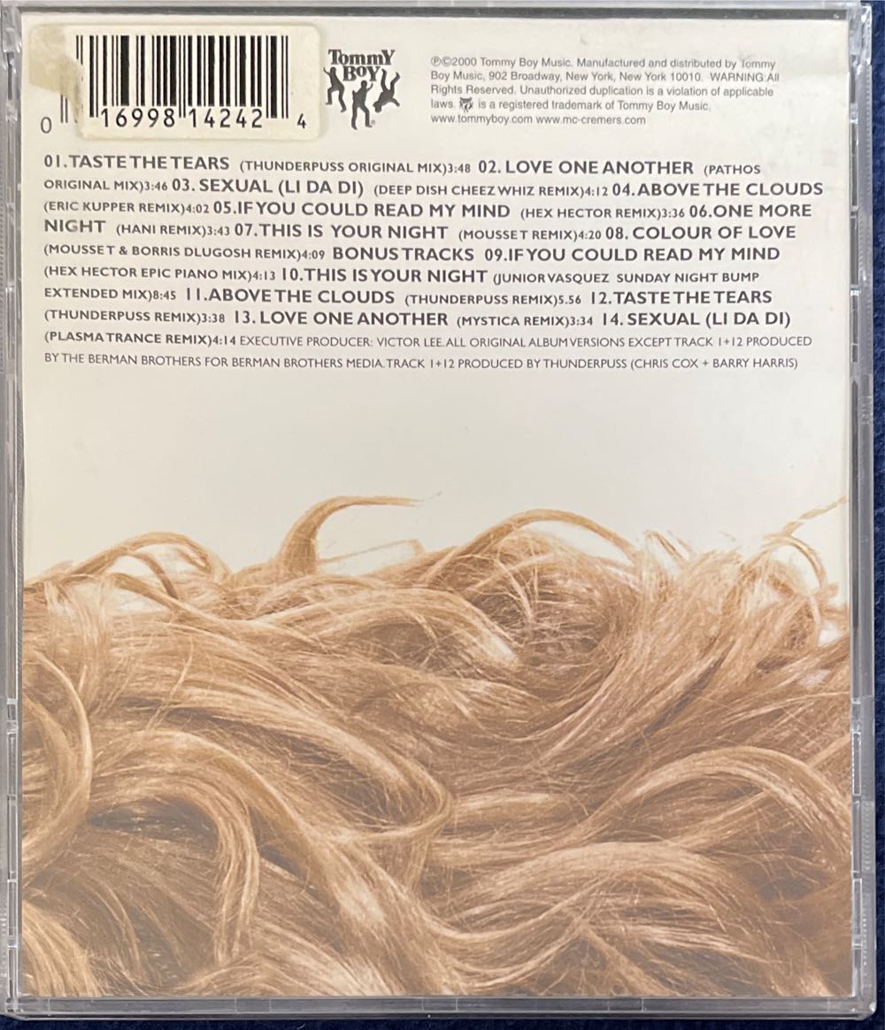 The Hits Remixed - Amber (CD) music collectible [Barcode 016998142424] - Main Image 2