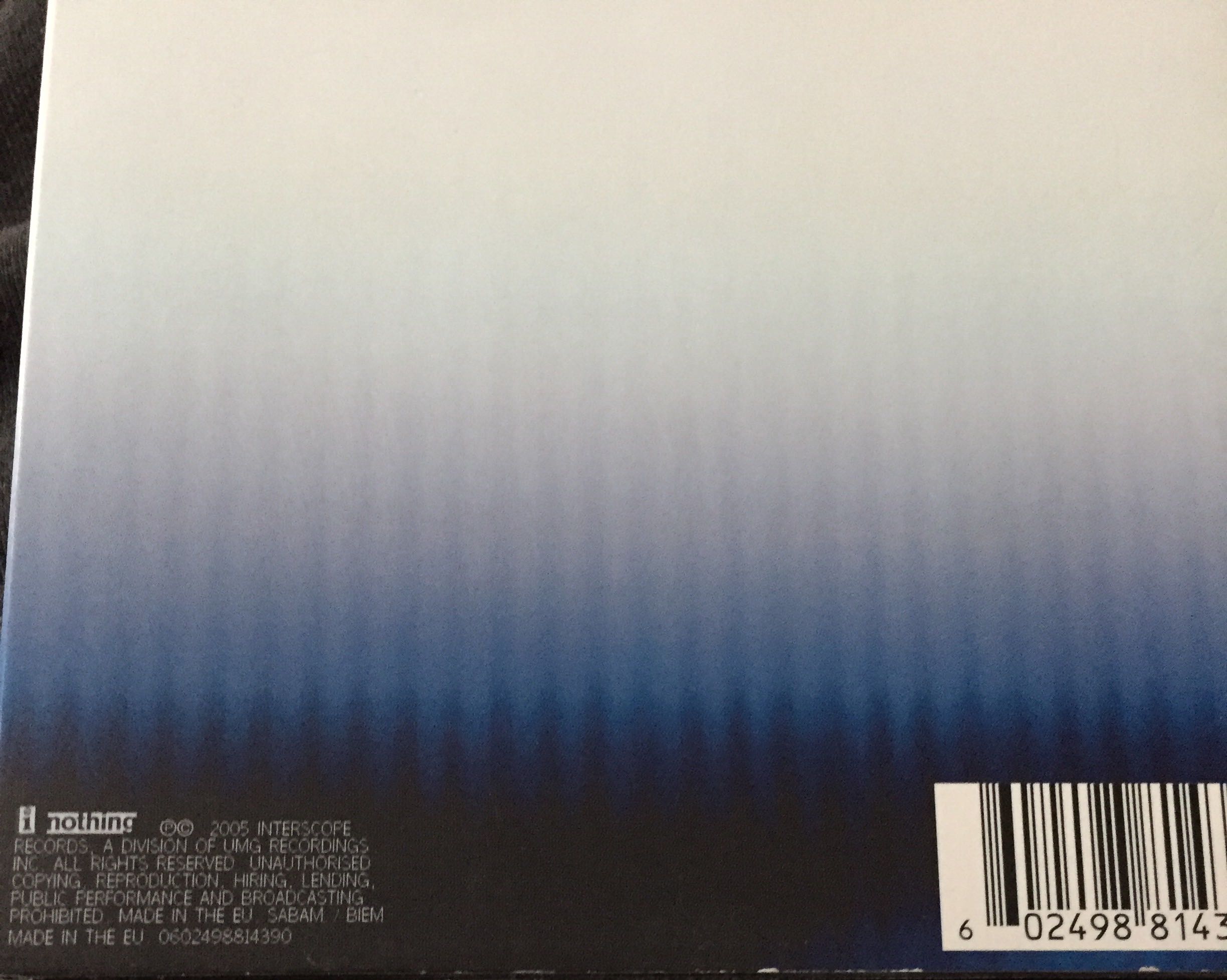 With Teeth - Nine Inch Nails (CD) music collectible [Barcode 602498814390] - Main Image 2