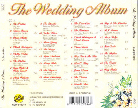 The Wedding Album - Verzamel Alg (CD - 94) music collectible - Main Image 2