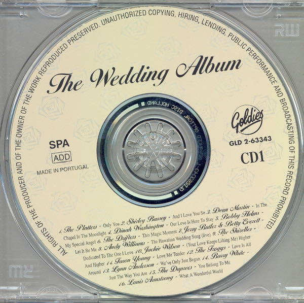 The Wedding Album - Verzamel Alg (CD - 94) music collectible - Main Image 4