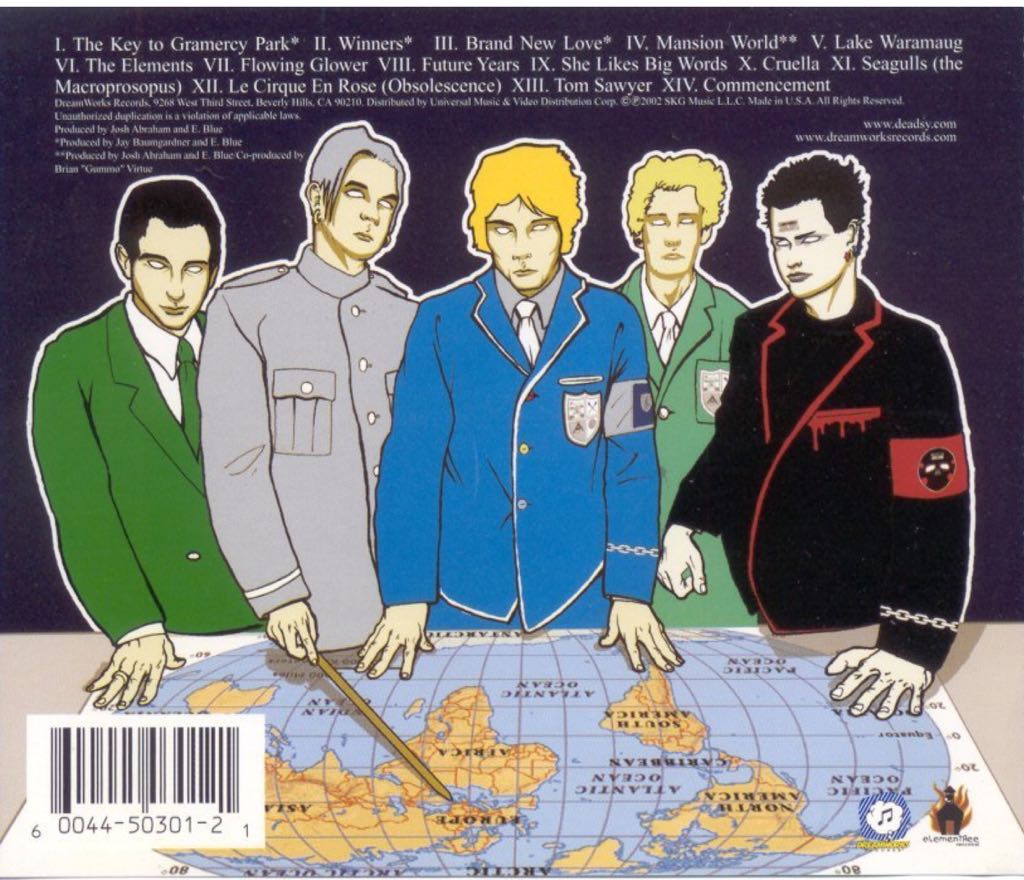 CD : Commencement - Deadsy (CD - 69) music collectible [Barcode 600445030121] - Main Image 2