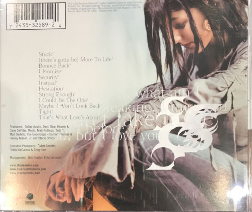 Stacie Orrico - Orrico, Stacie (CD) music collectible [Barcode 724353258924] - Main Image 2