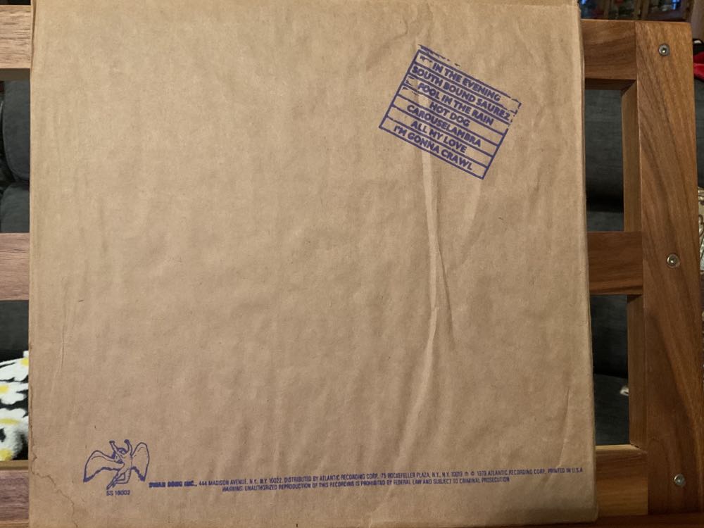 In Through The Out Door - Led Zeppelin (12”) music collectible [Barcode 075671600217] - Main Image 3