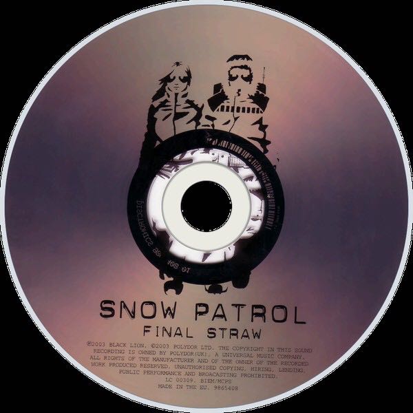 Final Straw - Snow Patrol (CD - 47) music collectible [Barcode 602498171820] - Main Image 3