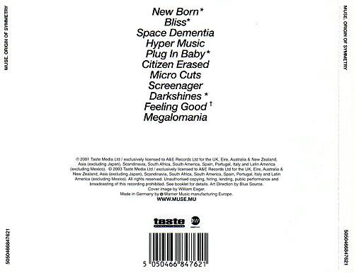 Origin Of Symmetry - Muse (Enhanced CD (ECD) - 52) music collectible [Barcode 5034644009322] - Main Image 2