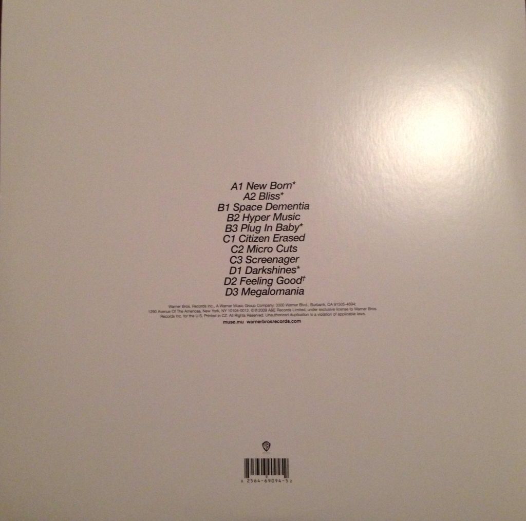 Origin Of Symmetry - Muse (12”) music collectible [Barcode 825646909452] - Main Image 2