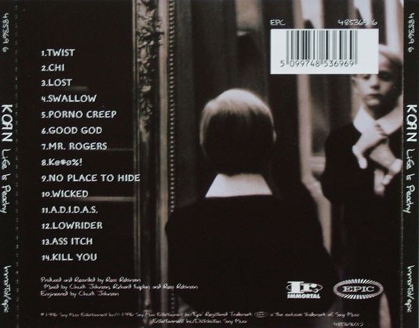 Life Is Peachy - Korn (CD - 48) music collectible [Barcode 5099748536969] - Main Image 2
