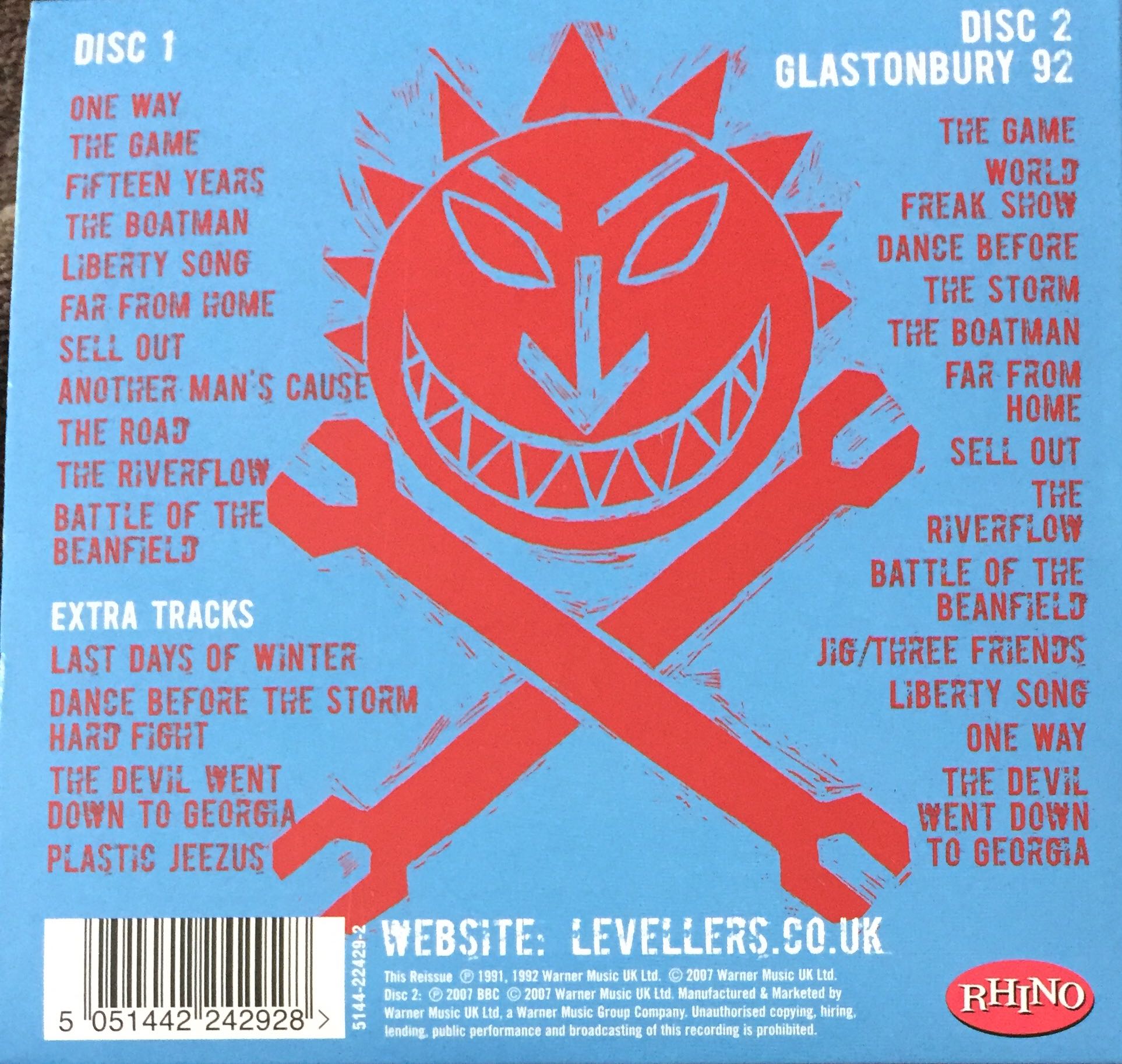 Levelling The Land - Levellers, The (CD) music collectible [Barcode 5051442242928] - Main Image 2