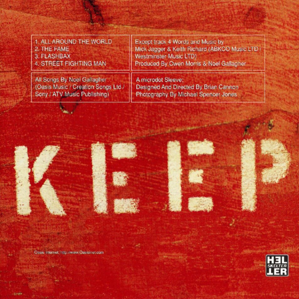 All Around The World - Oasis (12”) music collectible [Barcode 5017556202821] - Main Image 2