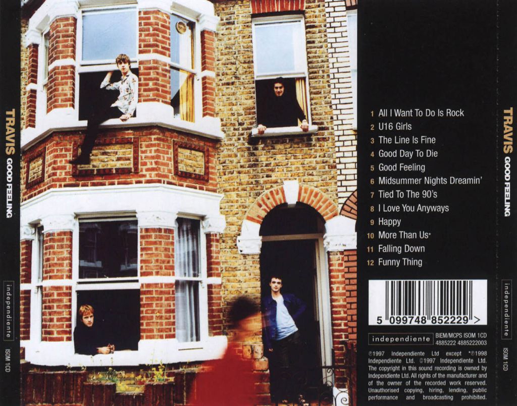 Good Feeling - Travis (CD) music collectible [Barcode 5099748852229] - Main Image 2