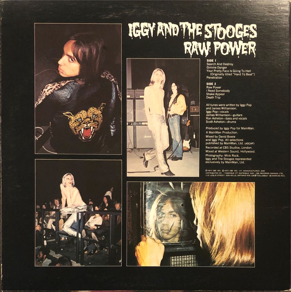 Raw Power - Stooges, The (12”) music collectible - Main Image 2