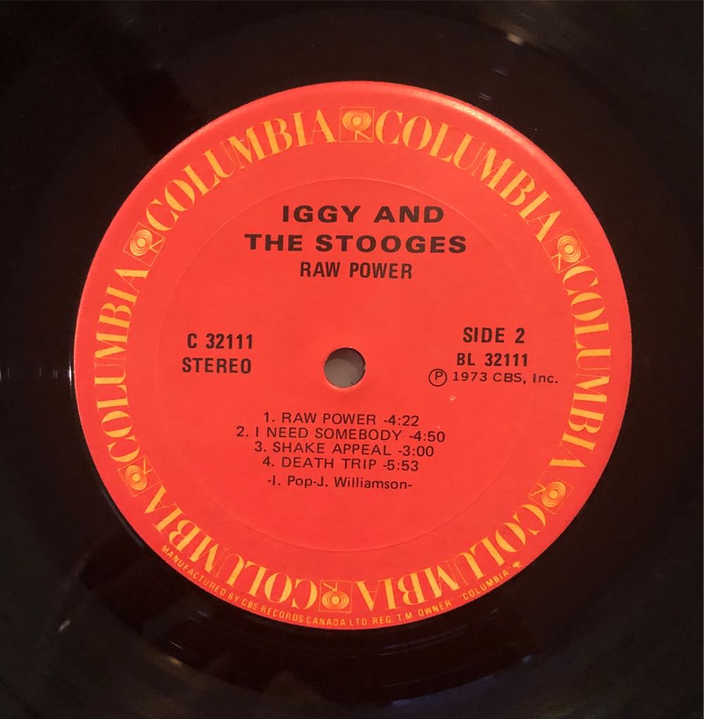 Raw Power - Stooges, The (12”) music collectible - Main Image 4