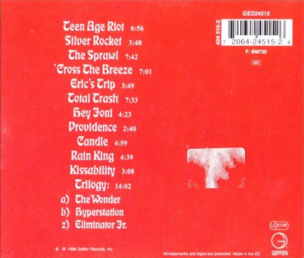 DAYDREAM NATION - Sonic Youth (CD) music collectible [Barcode 720642451526] - Main Image 2