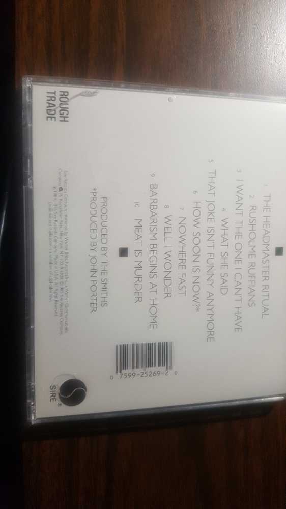 Meat Is Murder - Smiths, The (CD - 40) music collectible [Barcode 075992526920] - Main Image 2