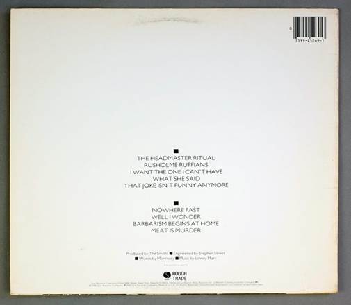 Meat Is Murder - Smiths The (12” - 40) music collectible - Main Image 2