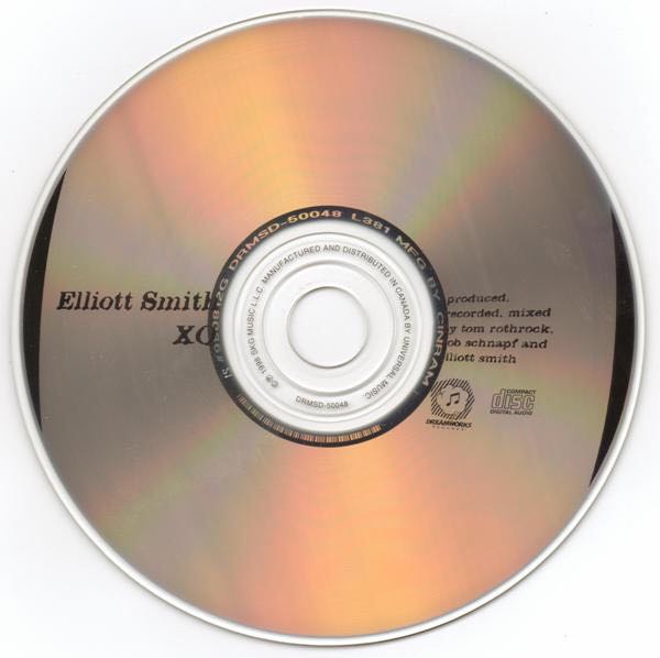 XO - Smith, Elliott (CD - 45) music collectible [Barcode 600445004825] - Main Image 4