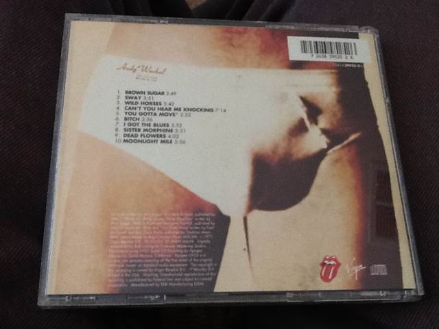 Sticky Fingers - Rolling Stones, The (CD - 46) music collectible [Barcode 724383952526] - Main Image 2