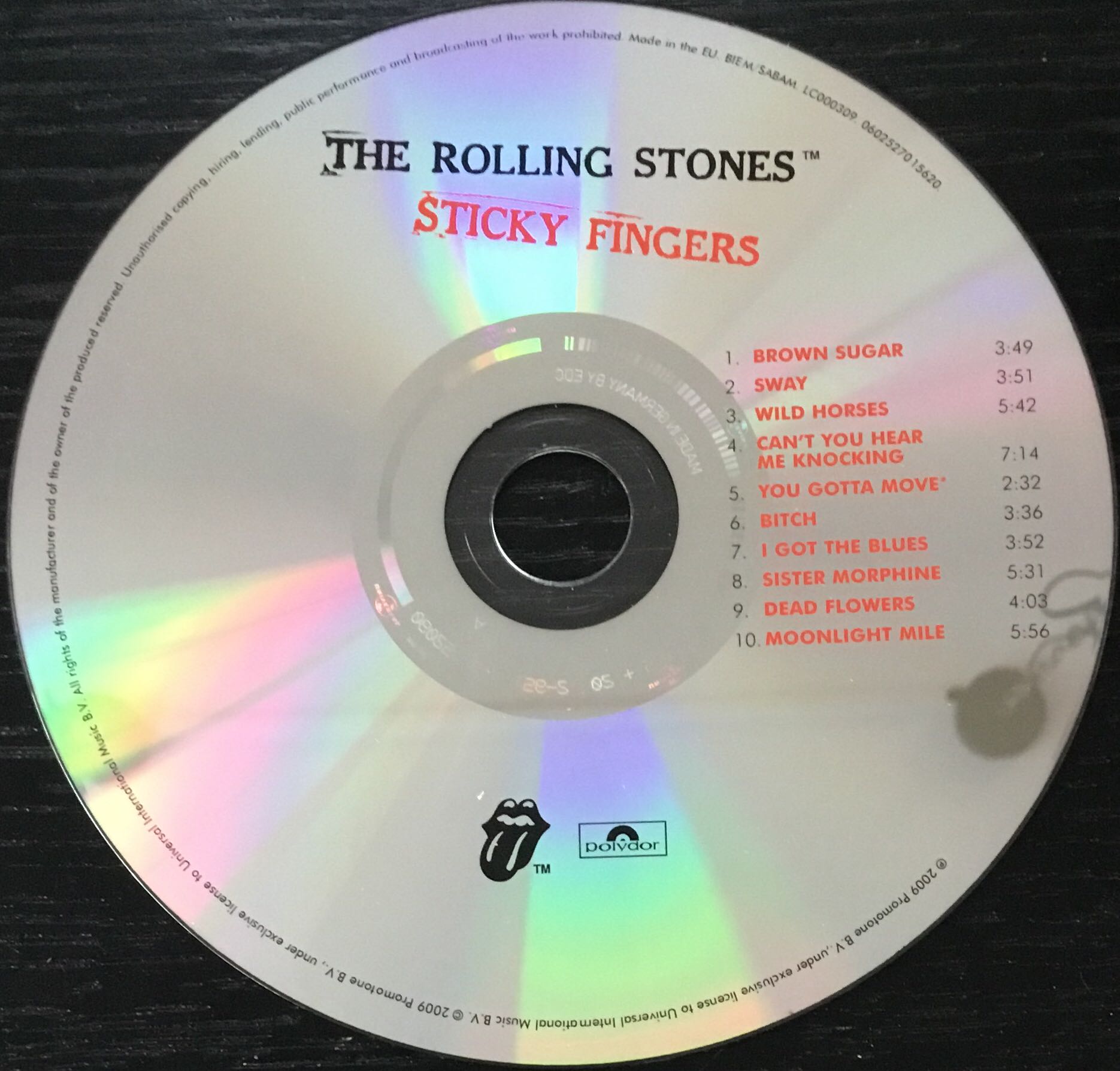 Sticky Fingers - Rolling Stones, The (CD - 46) music collectible - Main Image 4