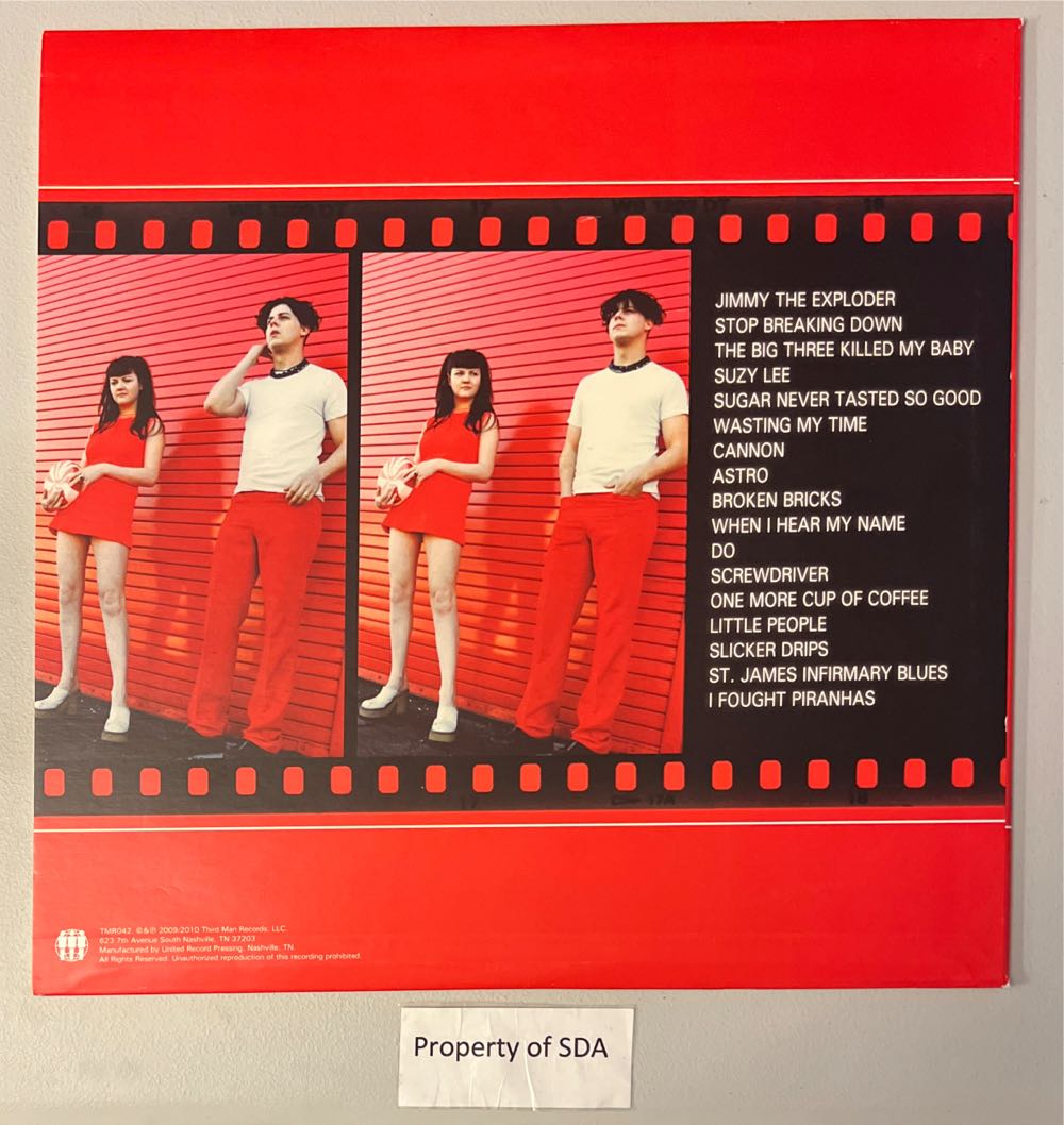 The White Stripes - White Stripes, The (12”) music collectible [Barcode 4520227000318] - Main Image 2