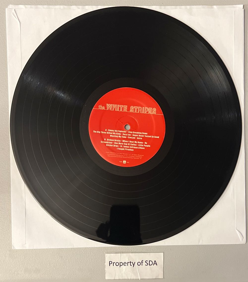 The White Stripes - White Stripes, The (12”) music collectible [Barcode 4520227000318] - Main Image 3