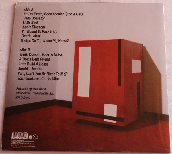 De Stijl - White Stripes, The (12” - 37) music collectible [Barcode 093624959489] - Main Image 2