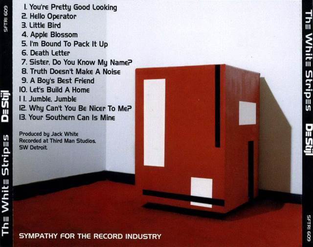 De Stijl - White Stripes, The (CD) music collectible [Barcode 093624984313] - Main Image 2