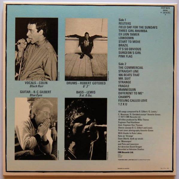 Pink Flag - Wire (CD - 37) music collectible [Barcode 724347319822] - Main Image 2