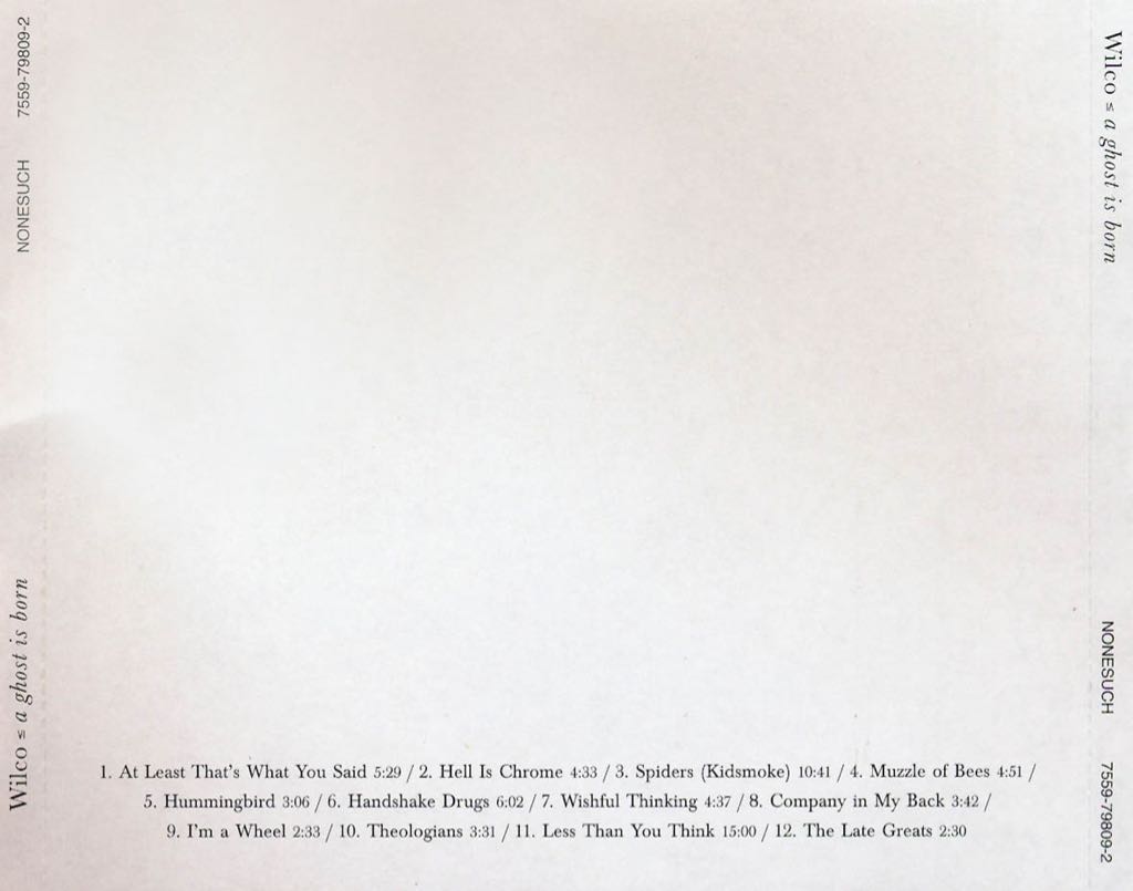 A Ghost Is Born - Wilco (CD) music collectible - Main Image 2