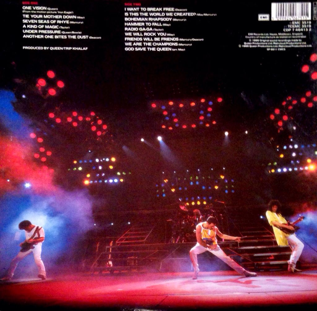 Live Magic - Queen (12” - 47) music collectible [Barcode 5099924067515] - Main Image 2