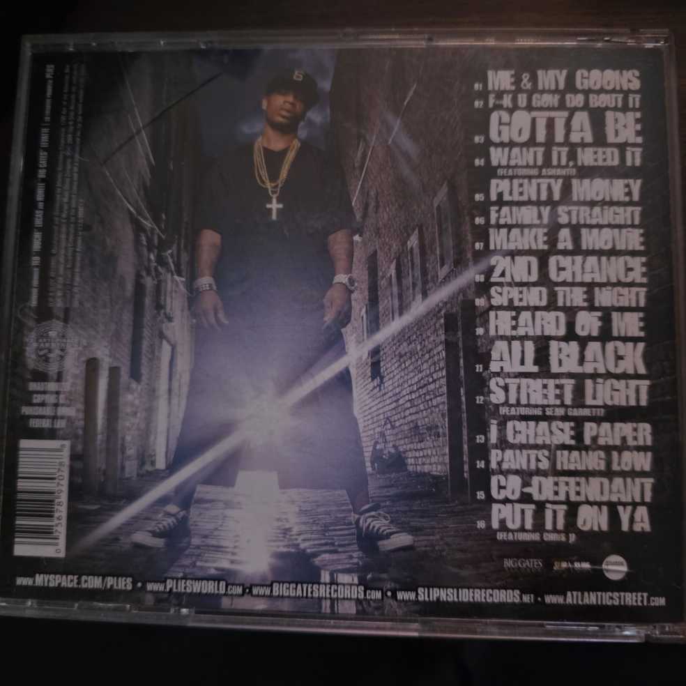 Da Realist - Plies (CD) music collectible [Barcode 075678970788] - Main Image 2