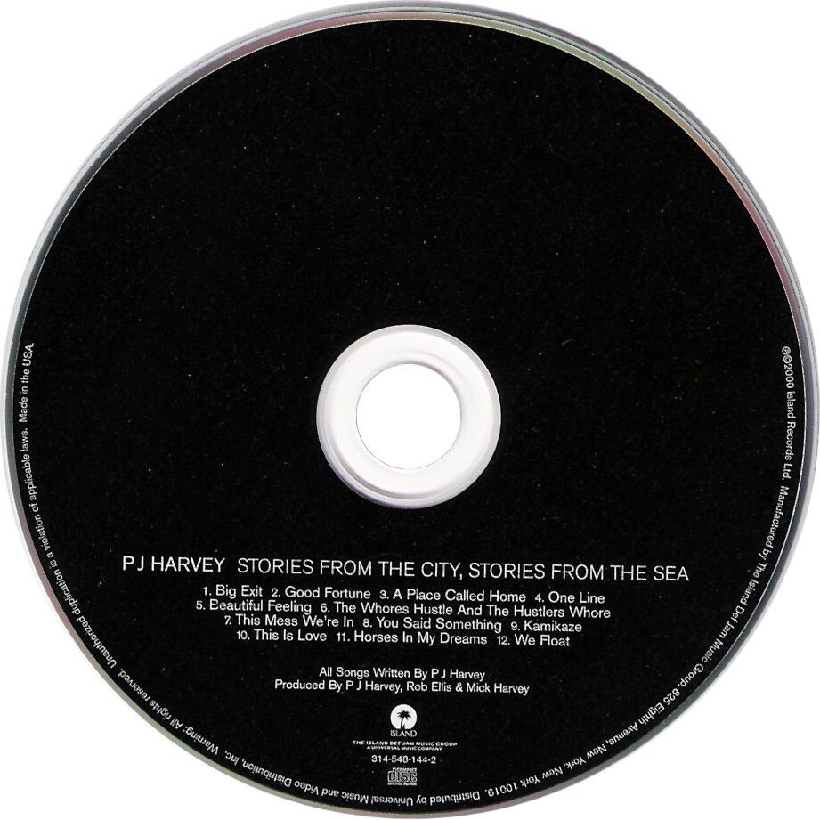 Stories From the City Stories From the Sea - PJ Harvey (CD - 48) music collectible [Barcode 731454814423] - Main Image 4