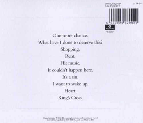 Actually - Pet Shop Boys (CD - 48) music collectible [Barcode 077774697224] - Main Image 2