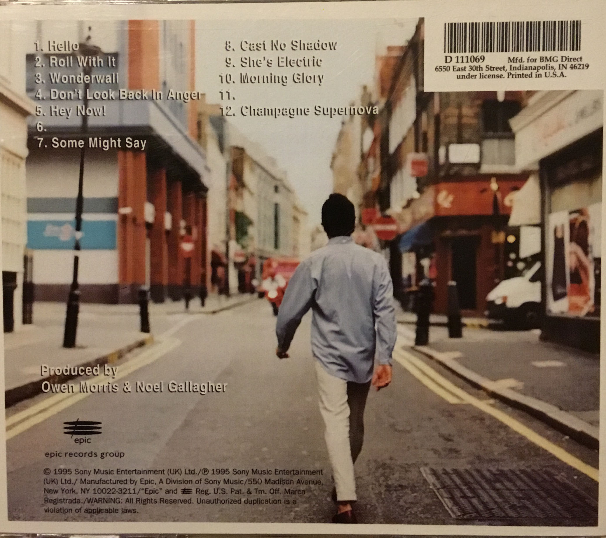 (Whats The Story) Morning Glory? - Oasis (CD) music collectible [Barcode 9399700001075] - Main Image 2